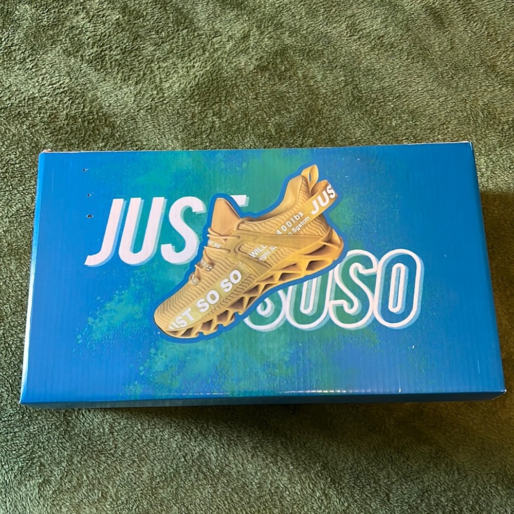 Just Soso yellow sneakers! Never worn before